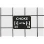 Decal-Choke - Originale Toro - 63-2400
