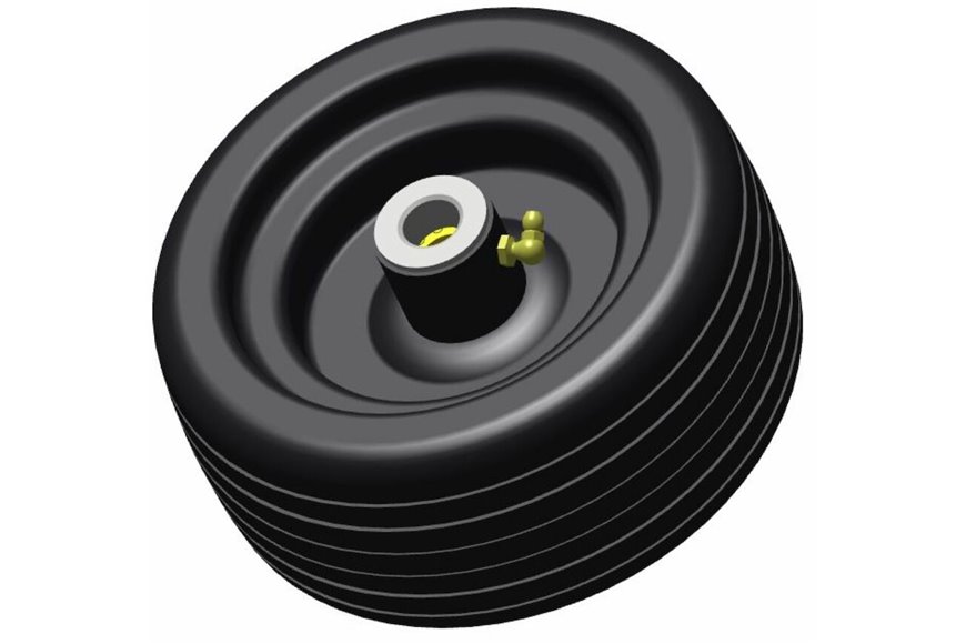 8-Inch Castor Wheel Asm - Originale Toro - 85-5760
