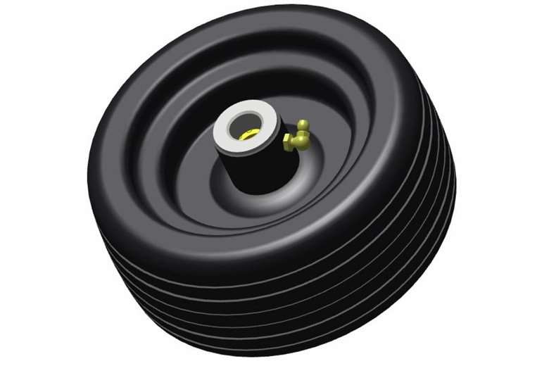 8-Inch Castor Wheel Asm - Originale Toro - 85-5760