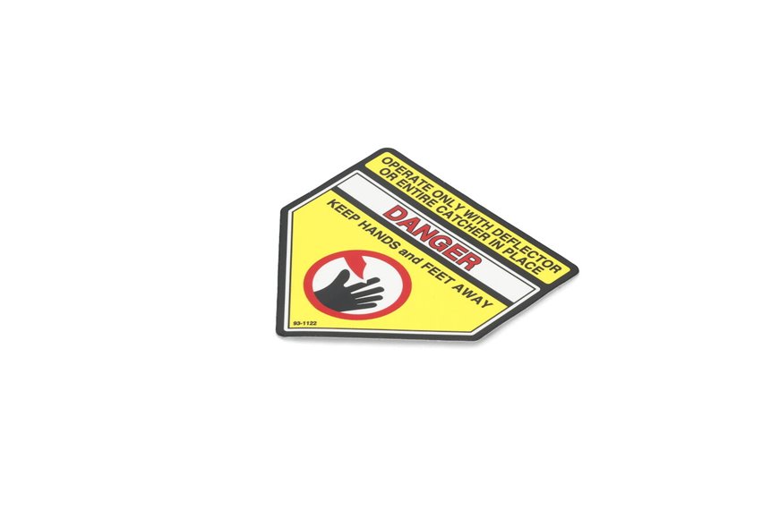 Decal-Danger - Originale Toro - 93-1122 - sostituisce - 54-9220