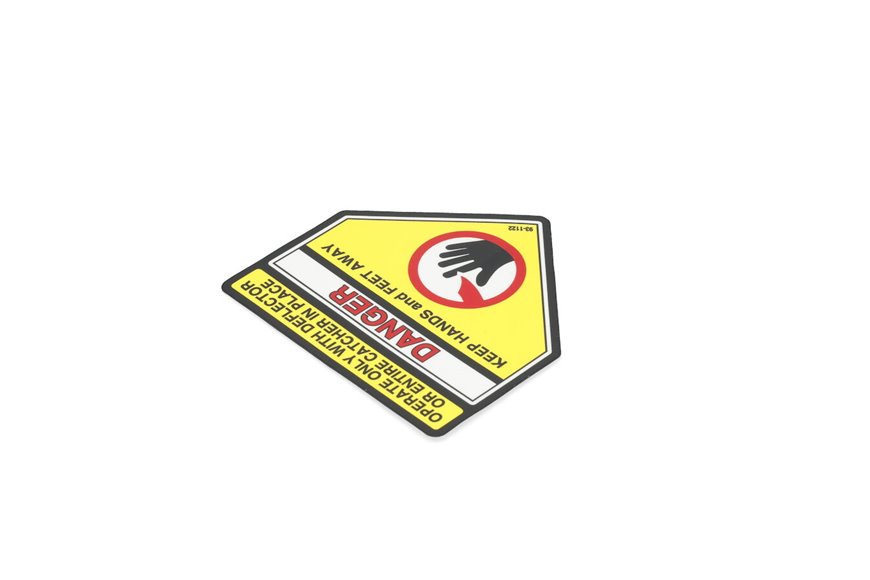 Decal-Danger - Originale Toro - 93-1122 - sostituisce - 54-9220