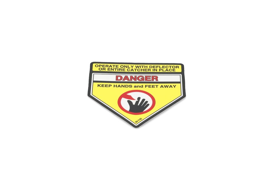 Decal-Danger - Originale Toro - 93-1122 - sostituisce - 54-9220