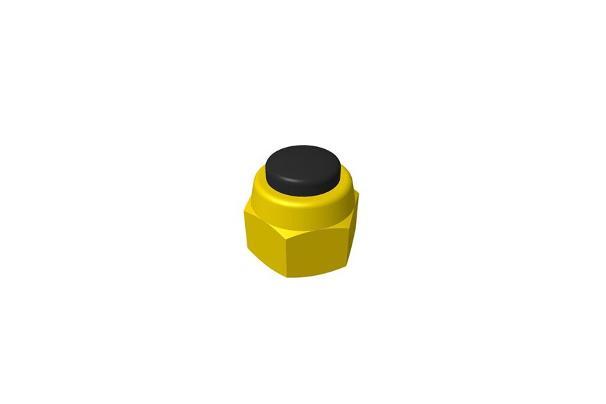 Nut-Hex, Nylon Cap - Originale Toro - 125-5028