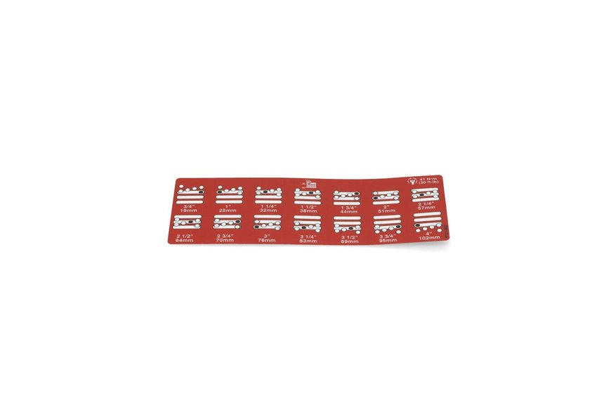 Decal-Height Of Cut - Originale Toro - 121-3627 - sostituisce - 104-1086