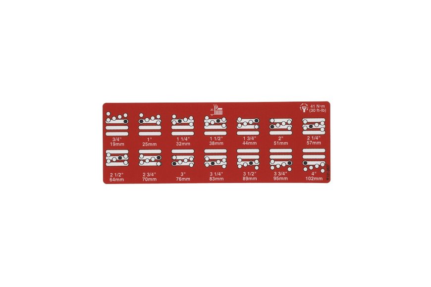 Decal-Height Of Cut - Originale Toro - 121-3627 - sostituisce - 104-1086