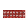 Decal-Height Of Cut - Originale Toro - 121-3627 - sostituisce - 104-1086