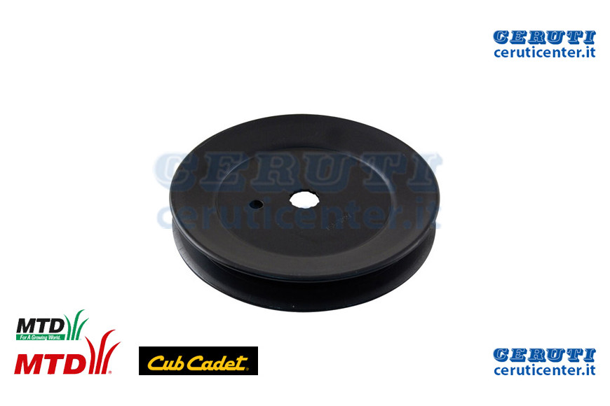 Puleggia:Deck:6,3 Dia - MTD / Cub Cadet - Originale - 756-1227 - Sostituisce - 756-1227