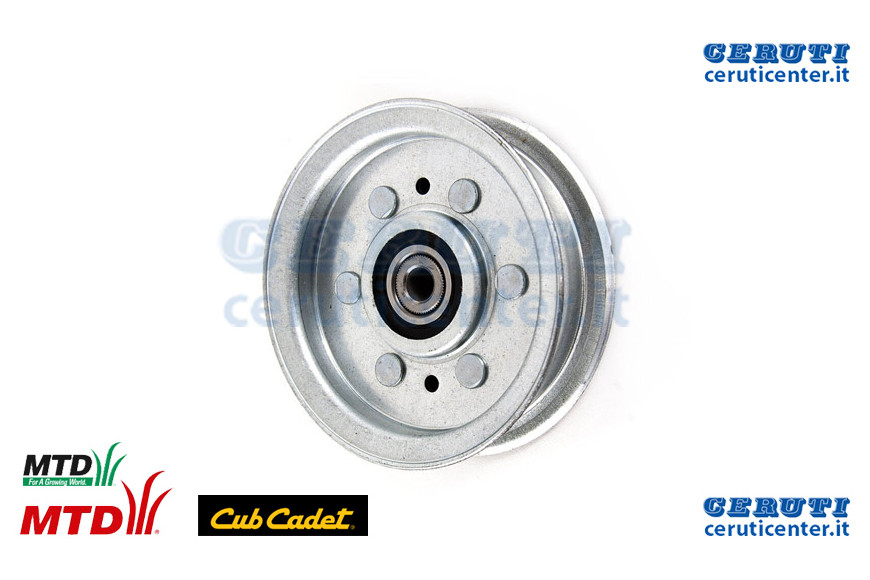 Puleggia:Idler:3.50 Dia Flat - MTD / Cub Cadet - Originale - 756-04280A