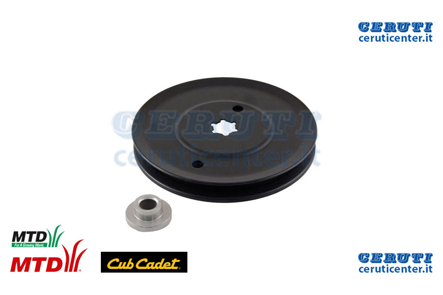 Pul:V-Typ:7.25 Dia Spun - MTD / Cub Cadet - Originale - 956-04002