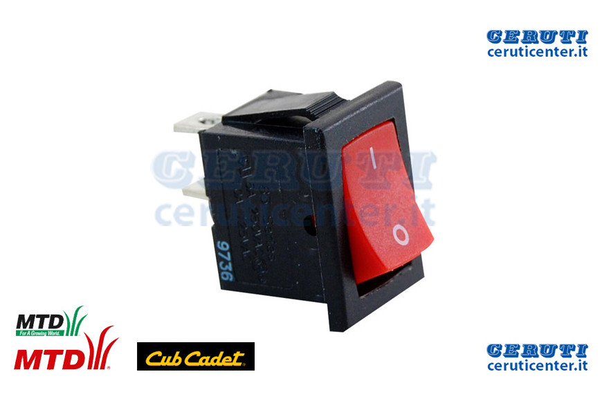 Rocker Switch Assy. - MTD / Cub Cadet - Originale - 791-182405
