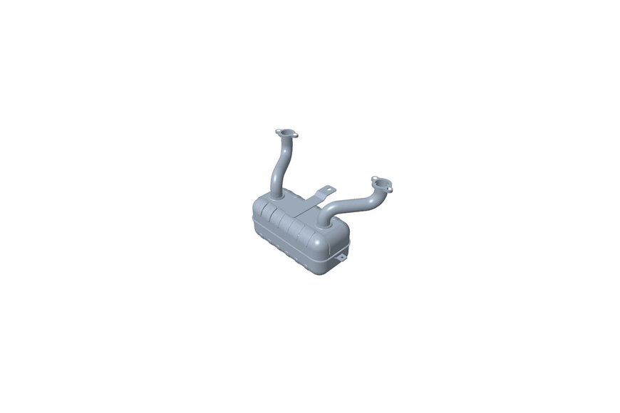 Muffler-Kawasaki Twin - Originale Toro - 117-7465
