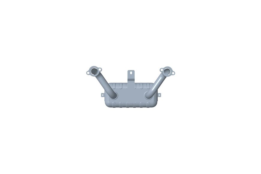 Muffler-Kawasaki Twin - Originale Toro - 117-7465