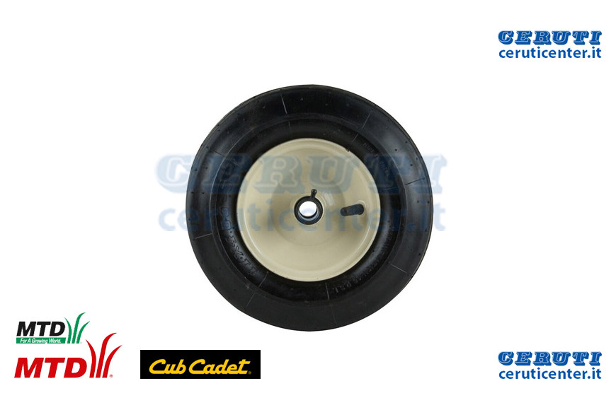 Ruotaasm. 11.0X4.0X5.0 Beige - MTD / Cub Cadet - Originale - 634-04212B - Sostituisce - 634-04212B