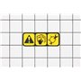 Decal - Adj Warning - Originale Toro - 63-3470