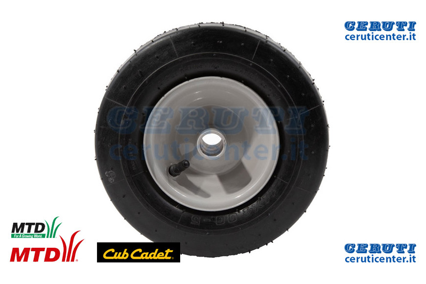 Ruotacompl:11.0X4.0X5.0 Grigio - MTD / Cub Cadet - Originale - 634-04237A - Sostituisce - 634-04237A