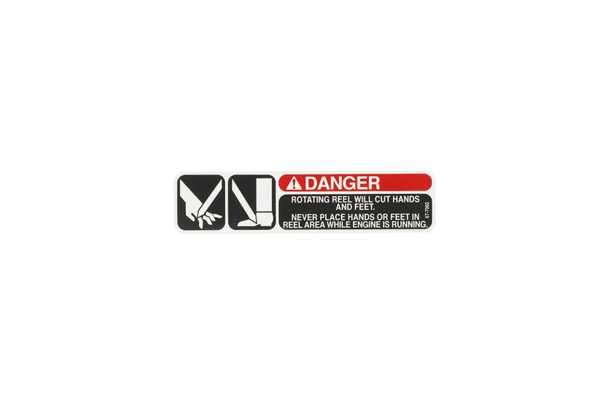 Decal-Danger - Originale Toro - 67-7960