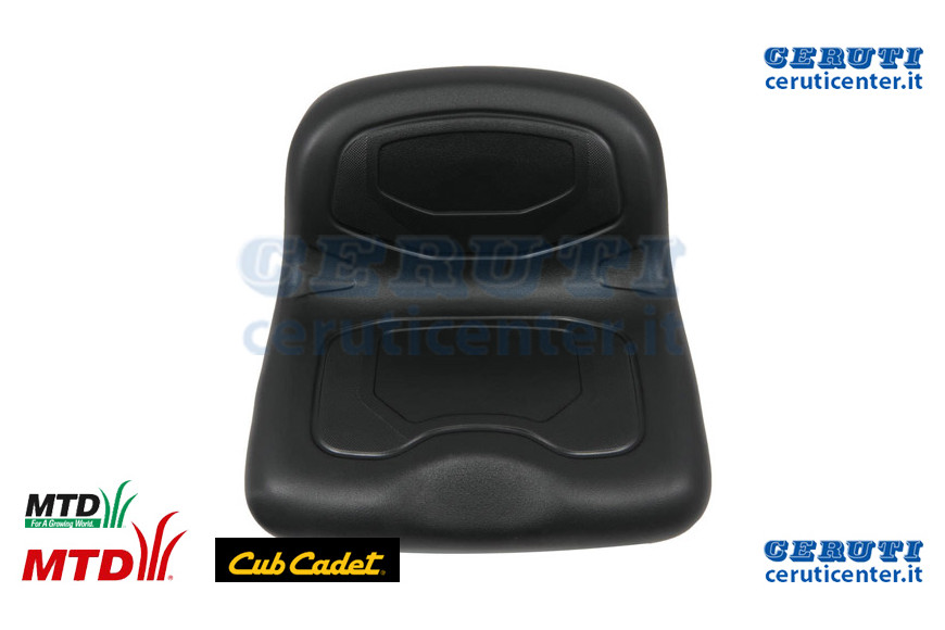 Seat:Med Back:Blk - MTD / Cub Cadet - Originale - 757-05229