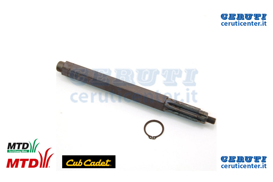 Shaft-Esagonalew/Snap - MTD / Cub Cadet - Originale - 717-1444 - Sostituisce - 717-1444