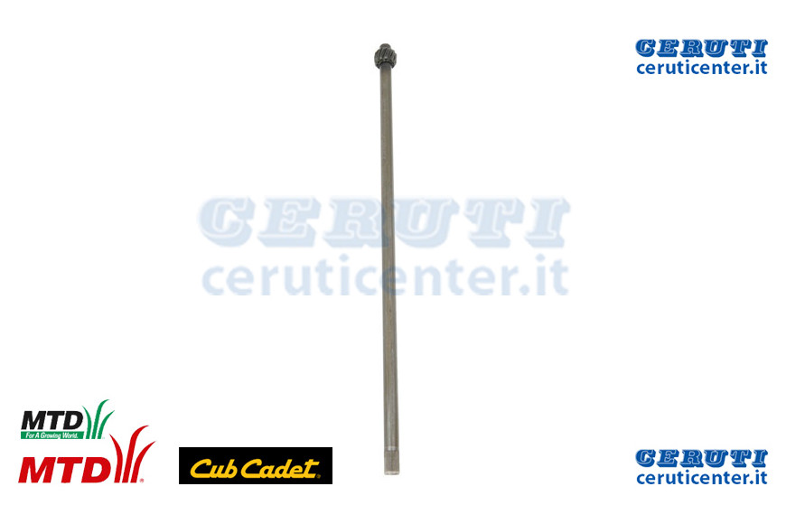 Shaft:Steeanello:5/8 - MTD / Cub Cadet - Originale - 738-05078 - Sostituisce - 738-05078