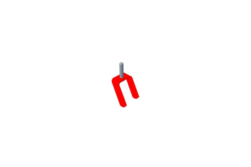 Caster Fork Asm - Originale Toro - 110-6634-01