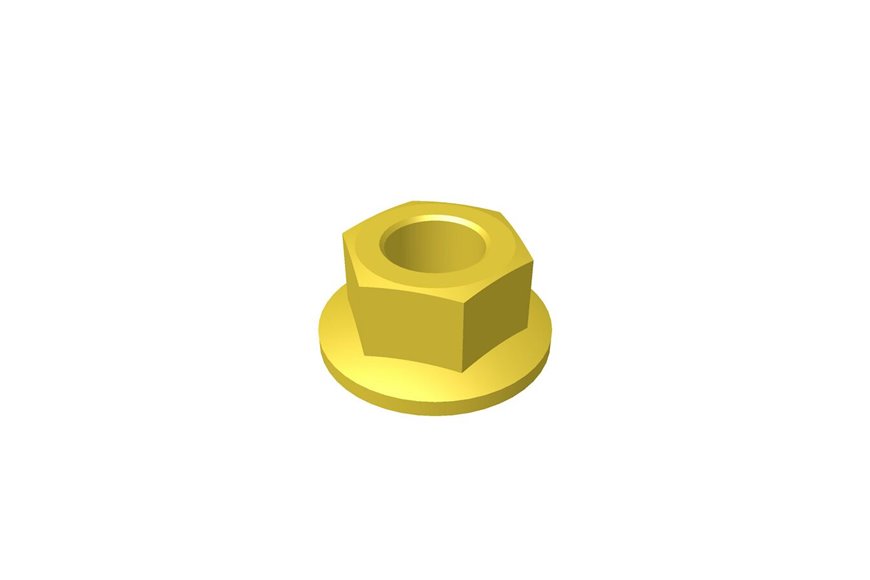 Nut-Flange, Lock - Originale Toro - 127-6852 - sostituisce - 54-9190
