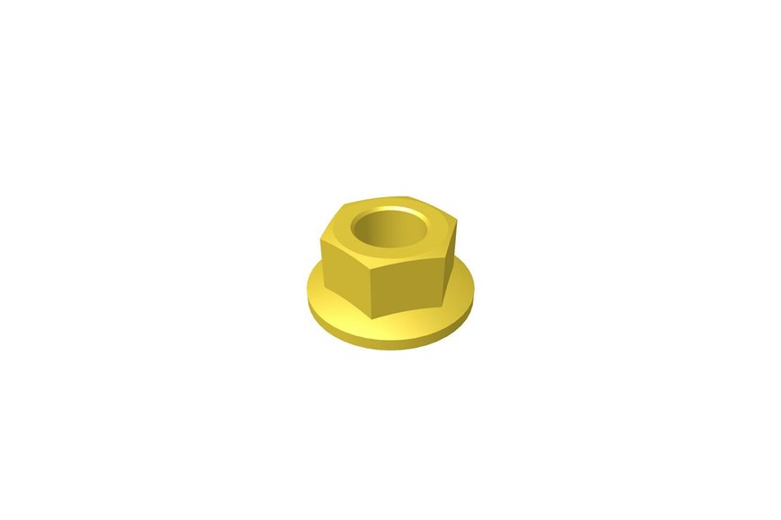 Nut-Flange, Lock - Originale Toro - 127-6852 - sostituisce - 54-9190