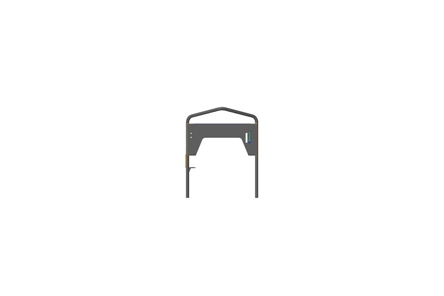 Handle Asm W/Decals - Originale Toro - 121-6199