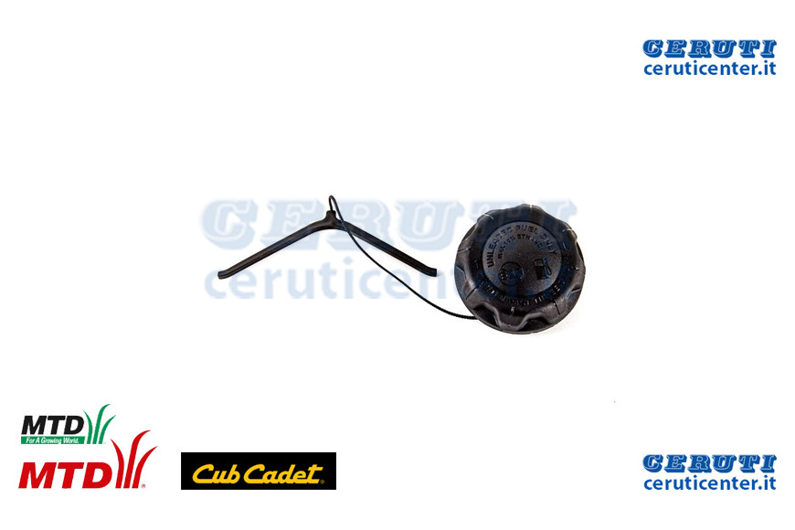 Tappo:Benzina:2.25:Vnt:Nit:8 - MTD / Cub Cadet - Originale - 951-14767 - Sostituisce - 951-14767