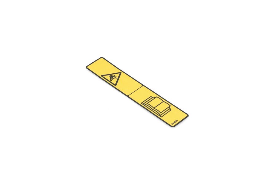 Decal-Warning - Originale Toro - 93-9879