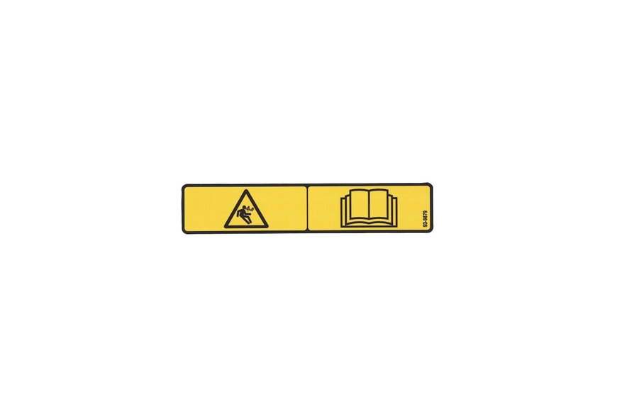 Decal-Warning - Originale Toro - 93-9879