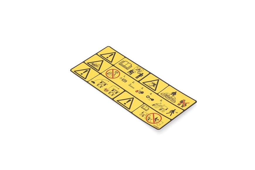 Decal-Danger - Originale Toro - 110-8924
