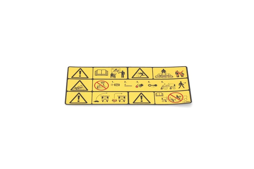 Decal-Danger - Originale Toro - 110-8924