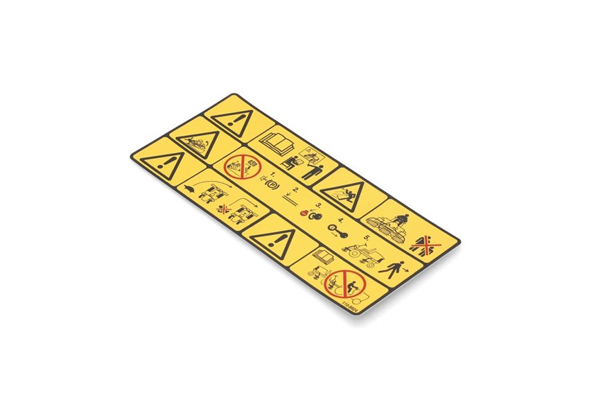 Decal-Danger - Originale Toro - 110-8924