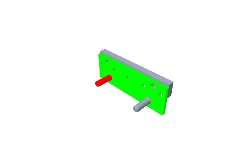 Needle Tine Holder Asm - Originale Toro - 105-1099