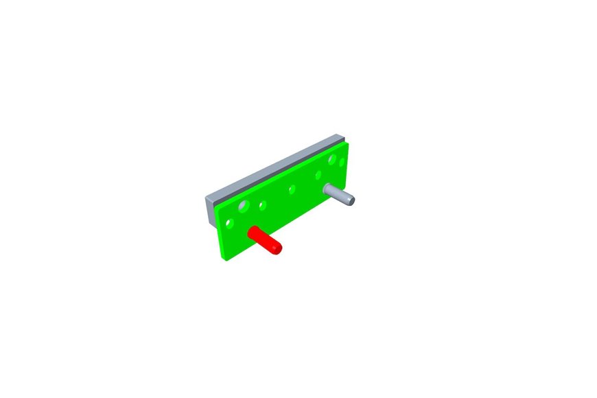 Needle Tine Holder Asm - Originale Toro - 105-1099