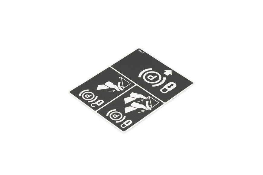 Decal-Brake, Parking - Originale Toro - 93-8062