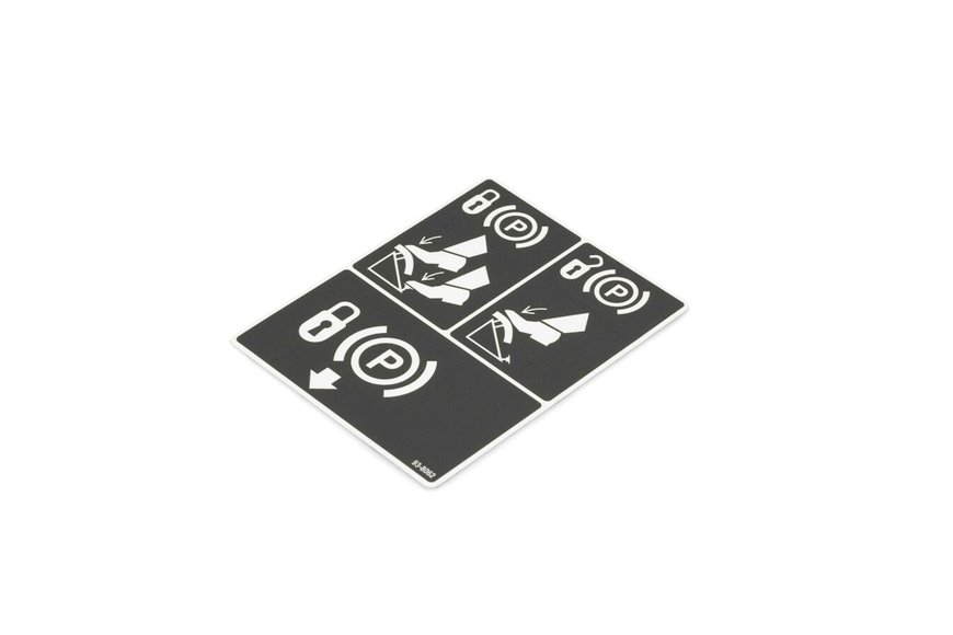 Decal-Brake, Parking - Originale Toro - 93-8062