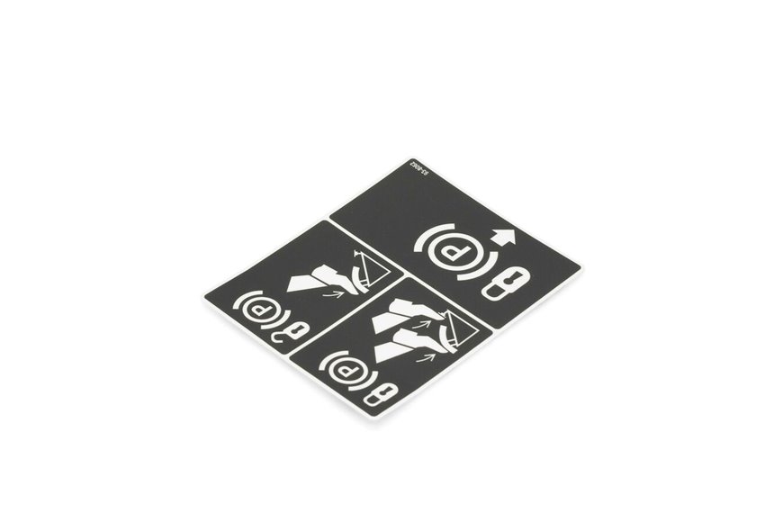 Decal-Brake, Parking - Originale Toro - 93-8062