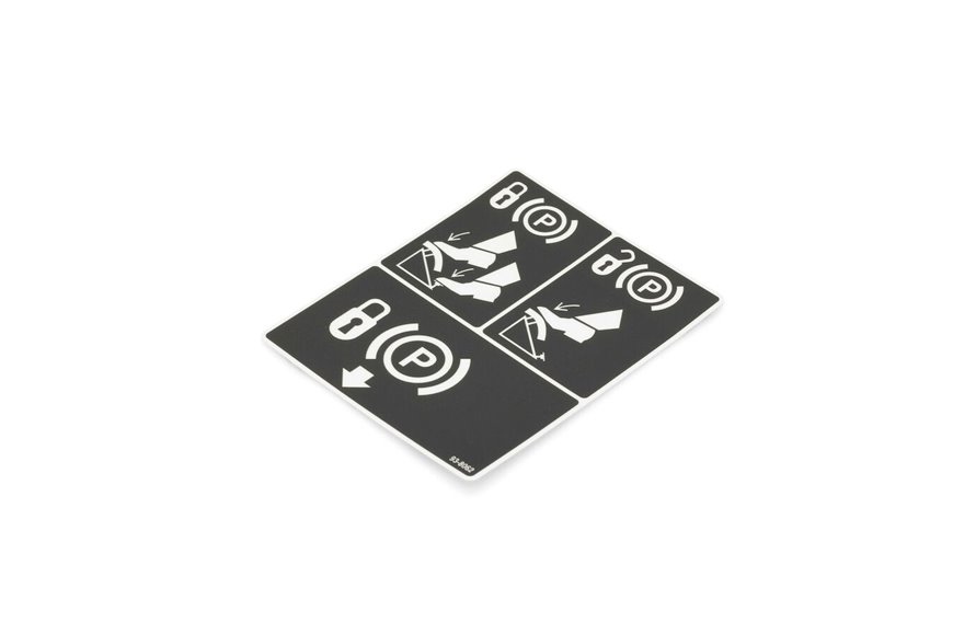 Decal-Brake, Parking - Originale Toro - 93-8062