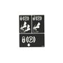 Decal-Brake, Parking - Originale Toro - 93-8062