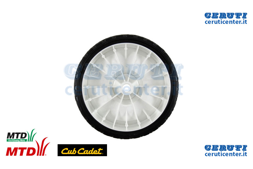 Whl:Compl:7 Star Diam Bianco - MTD / Cub Cadet - Originale - 734-1779A