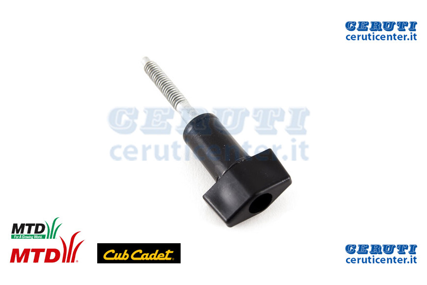 Wing Knob Nero - MTD / Cub Cadet - Originale - 720-05066 - Sostituisce - 720-05066