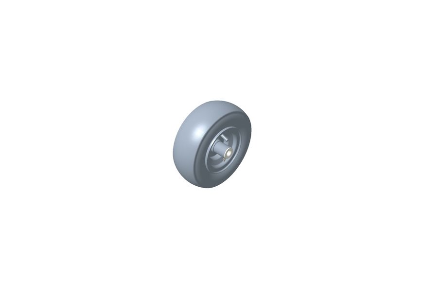 Castor Wheel Asm - Originale Toro - 104-1170