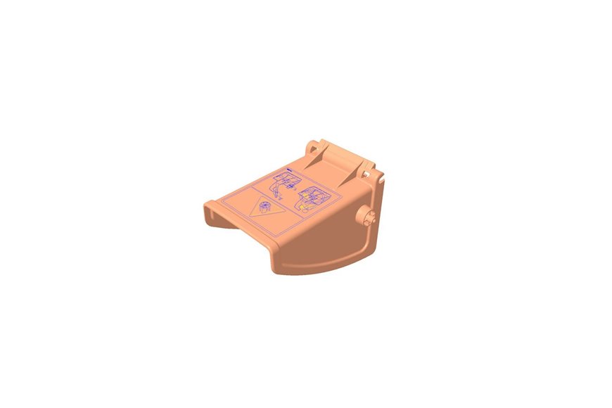 Deflector-Chute, Ce - Originale Toro - 112-6629