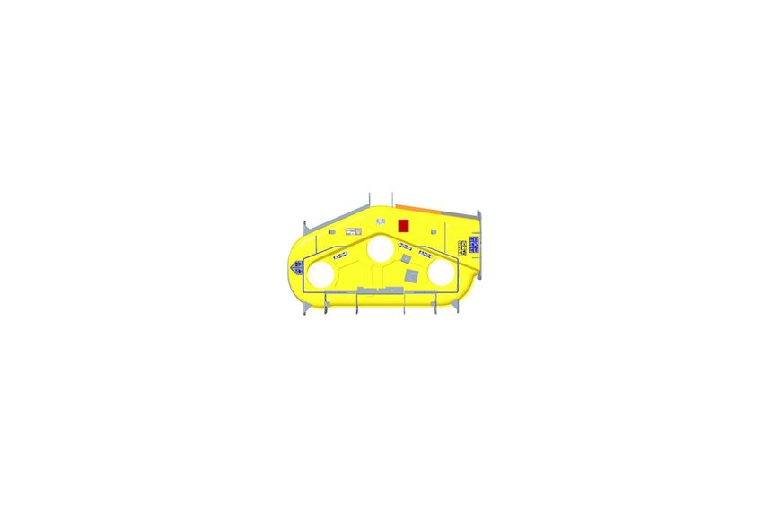 52" Deck Asm W / Decals - Originale Toro - 107-2111