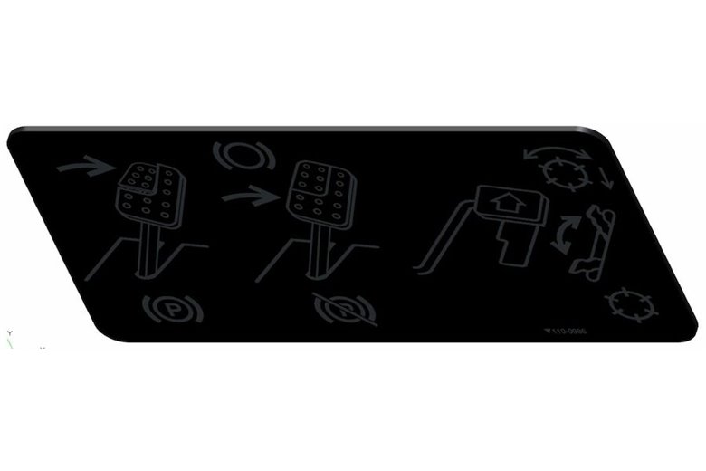 Decal-Plate, Cover - Originale Toro - 110-0986