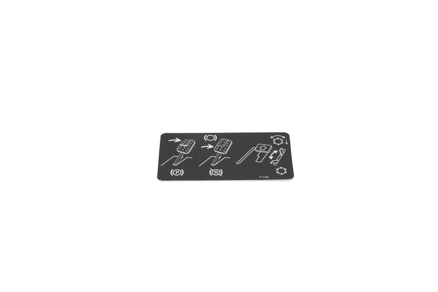 Decal-Plate, Cover - Originale Toro - 110-0986