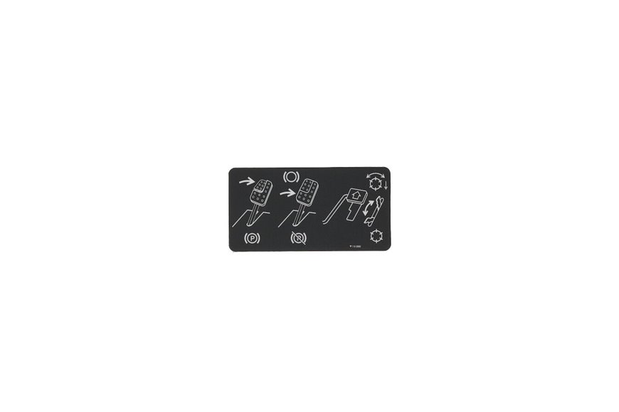 Decal-Plate, Cover - Originale Toro - 110-0986