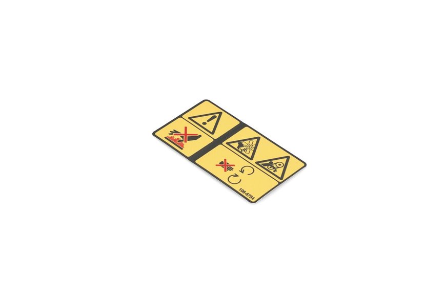 Decal-Danger - Originale Toro - 106-6754