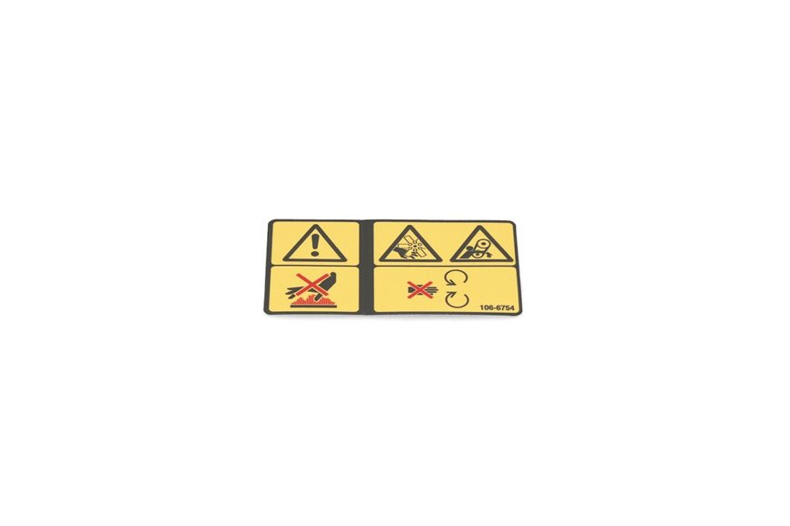 Decal-Danger - Originale Toro - 106-6754